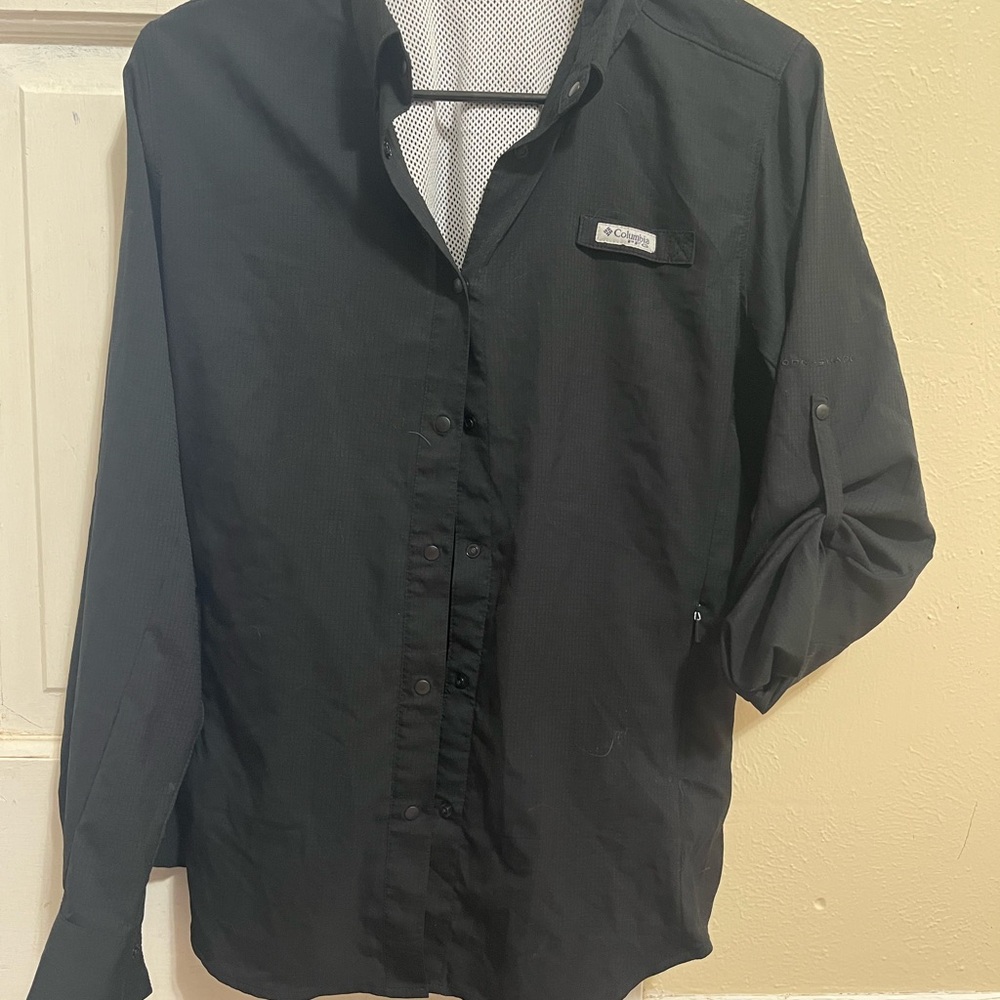 Columbia Black Mesh-Lined Jacket